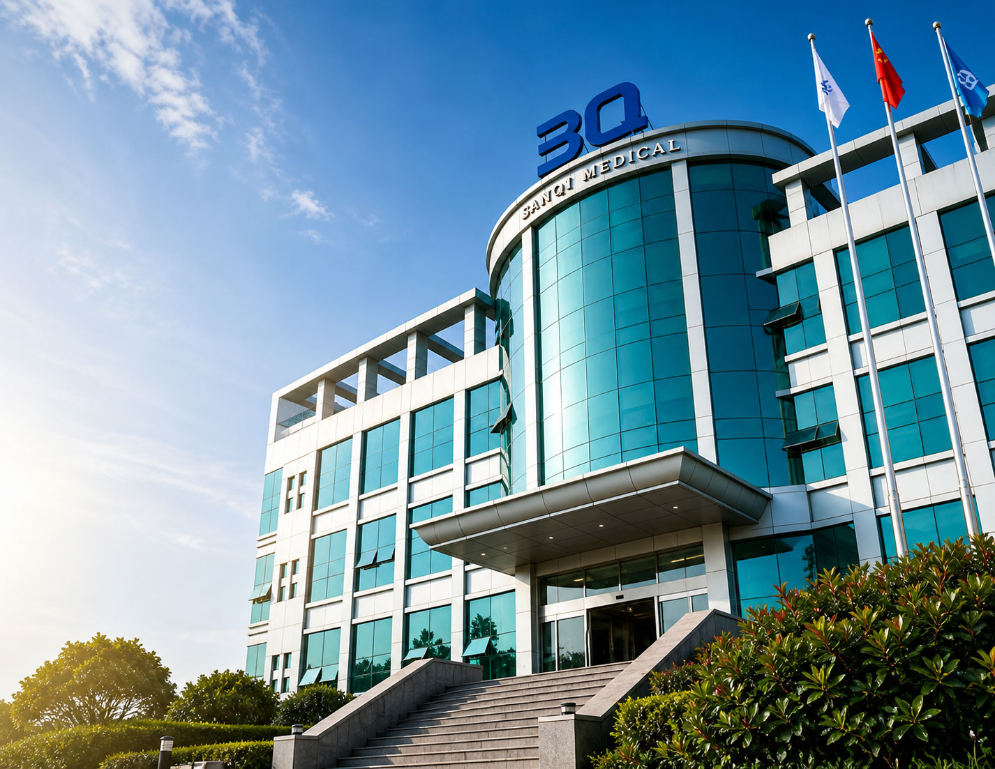 SAN QI MEDICAL headquarters in Rizhao