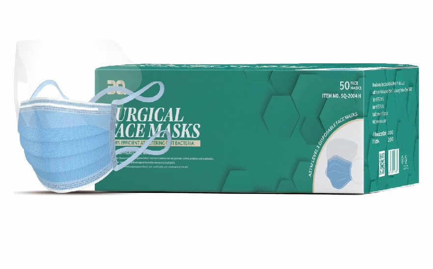 ASTM Level 2 Surgical Face Mask (Visor+H)