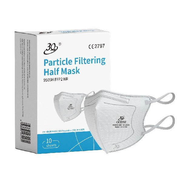 FFP2 NR Face Mask — 9505H (Fold-flat)