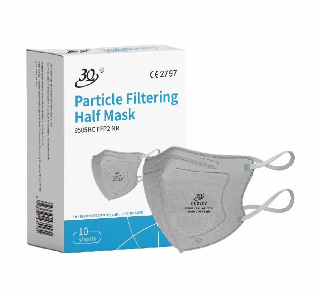 FFP2 NR Face Mask — 9505HC (Heavy-duty Cups)
