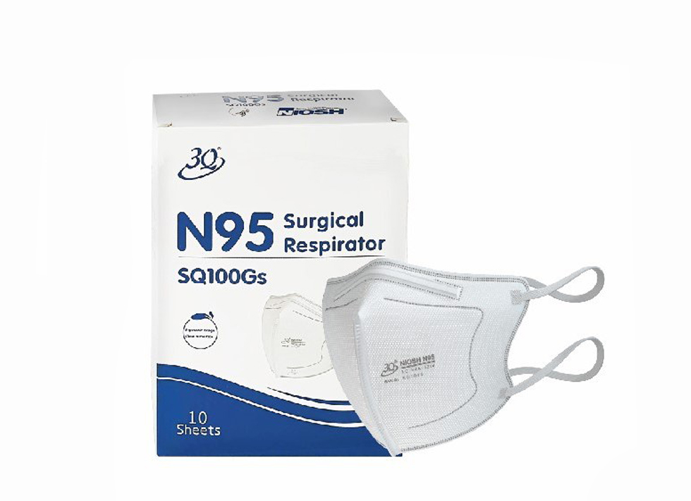 3Q N95 surgical respirator retail pack