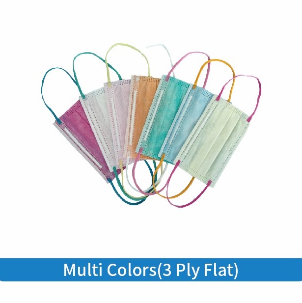 Multi Colors (3-Ply Flat)